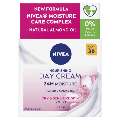 Nivea Dry & Sensitive Skin Nourishing Day Cream SPF30