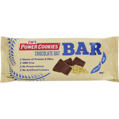 Em's Power Cookies Chocolate Oat Bar 80 g
