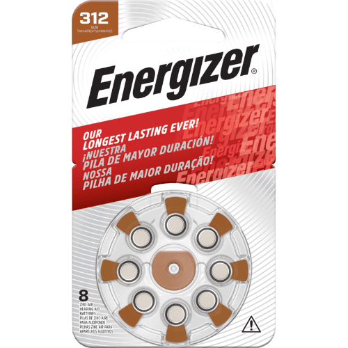 Energizer Hearing Aid AZ312 Battery