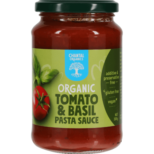 Chantal Organics Organic Tomato & Basil Pasta Sauce
