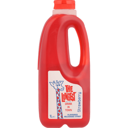 Longest Drink Strawberry Milkshake Syrup