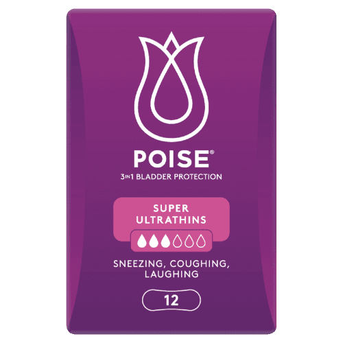 Poise Ultrathins Super Pads 12 pack
