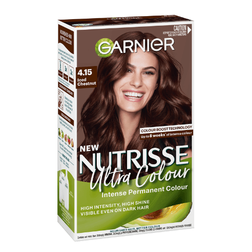 Garnier Nutrisse 4.15 Iced Chestnut Brown Hair Colour