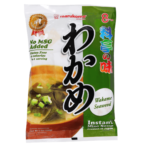 Marukome Wakame Seaweed Instant Miso Soup