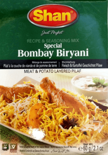 Shan Bombay Biryani Recipe & Seasoning Mix