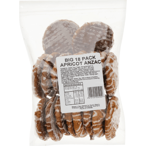 Kaye's Bakery Apricot Anzac Biscuits