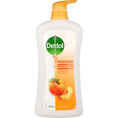 Dettol Profresh Peach & Raspberry Pump Shower Gel
