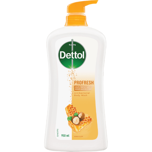 Dettol Profresh Honey Glow Antibacterial Body Wash