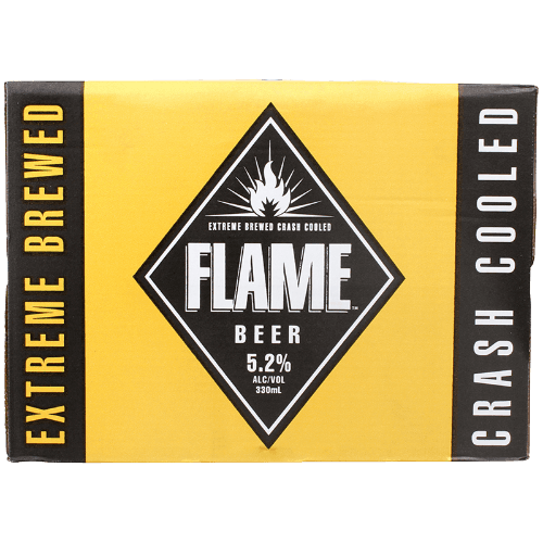 Flame Beer Bottles 15 × 330 mL