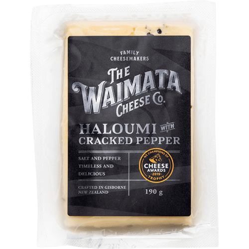 Waimata Haloumi With Cracked Pepper Cheese