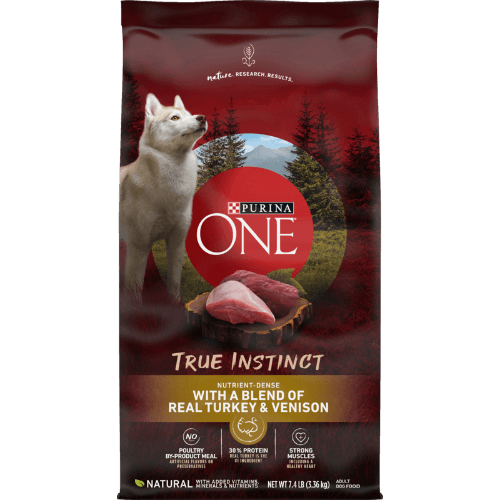 Purina ONE Adult True Instinct with Real Turkey & Venison Dry Dog Food