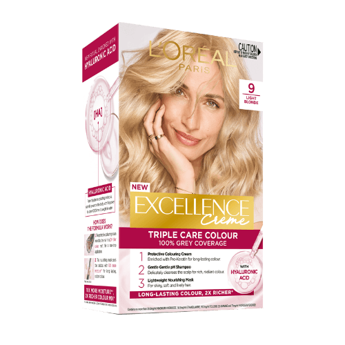 L'Oreal Paris Excellence Creme 9 Light Blonde Hair Colour