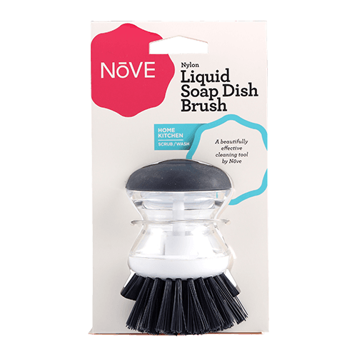 Nove Liquid Soap Dish Brush