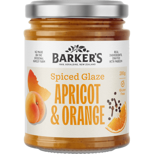 Barker's New Zealand Spiced Apricot & Orange Glaze