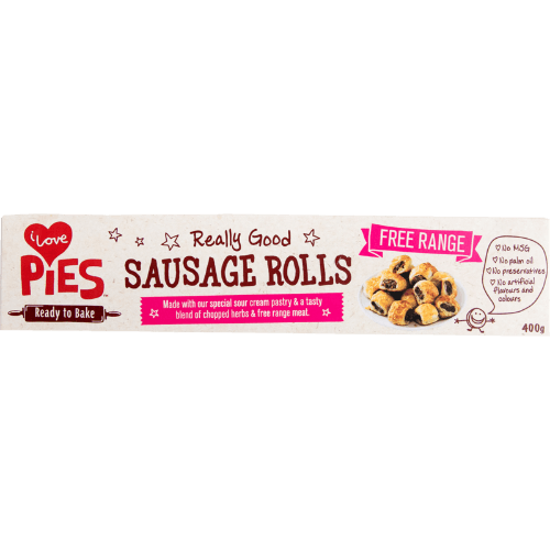 I Love Pies Really Good Sausage Rolls