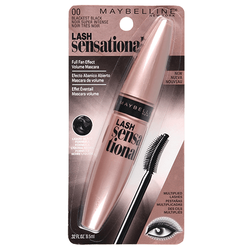 Maybelline New York Lash Sensational Blackest Black Mascara