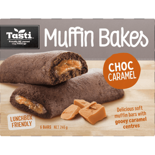Tasti Choc Caramel Muffin Bakes