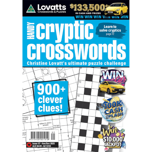 Lovatts Handy Cryptic Crosswords Standard Magazine