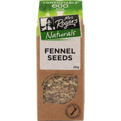 Mrs Rogers Naturals Eco Fennel Seeds 26 g