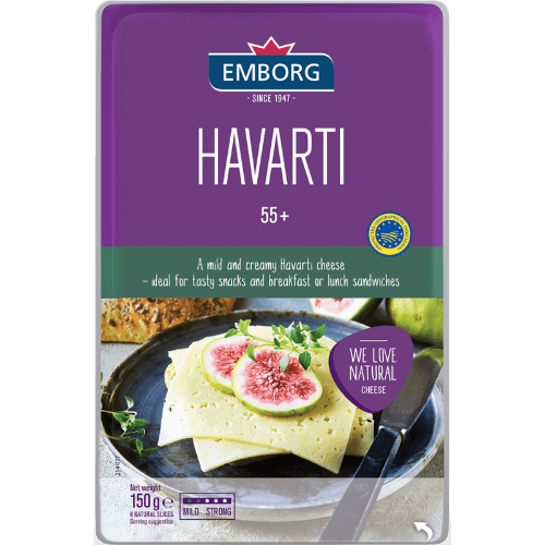 Emborg Havarti Cheese Slices