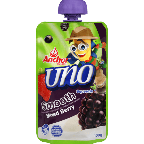 Anchor Uno Squeezie Smooth Mixed Berry Yoghurt
