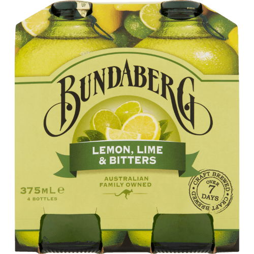 Bundaberg Lemon Lime & Bitters Bottles