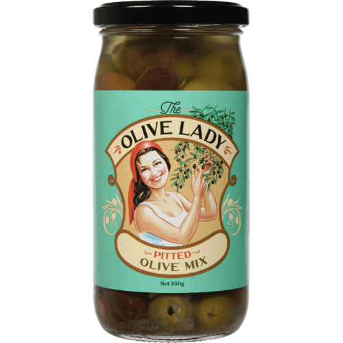 The Olive Lady Pitted Olive Mix
