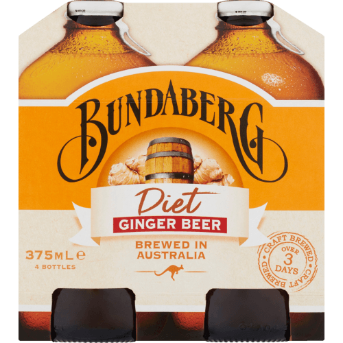 Bundaberg Diet Ginger Beer Bottles