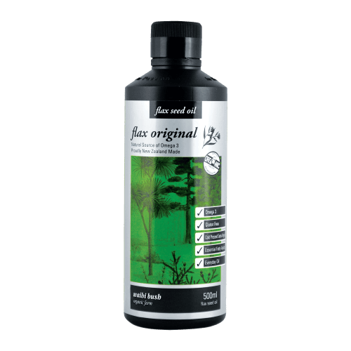 Waihi Bush Organic Flax Seed Oil