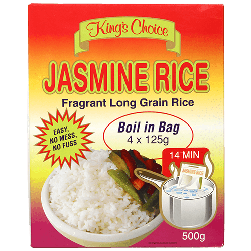 King's Choice Choice Rice Jasmine 4pk