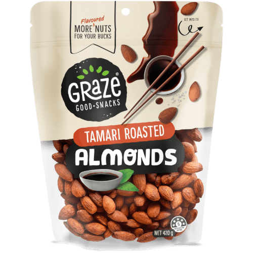 Graze Tamari Roasted Almonds