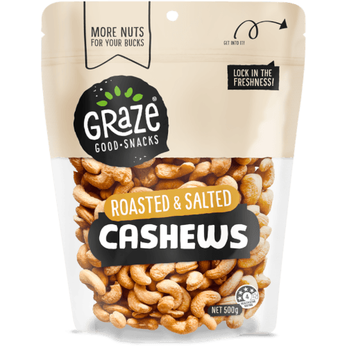 Graze Roasted & Salted Cashews