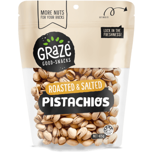 Graze Roasted & Salted Pistachios