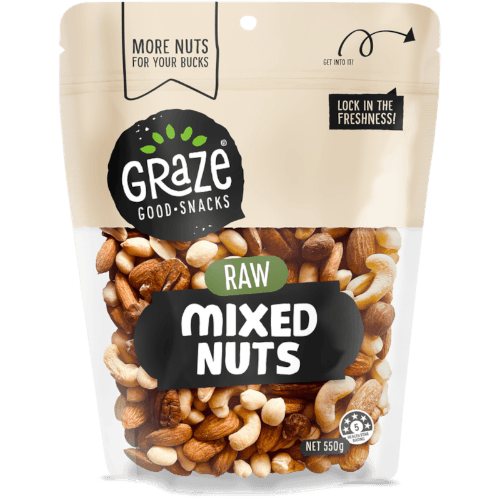 Graze Raw Mixed Nuts