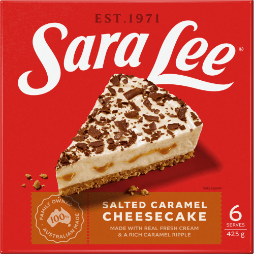 Sara Lee Salted Caramel Cheesecake