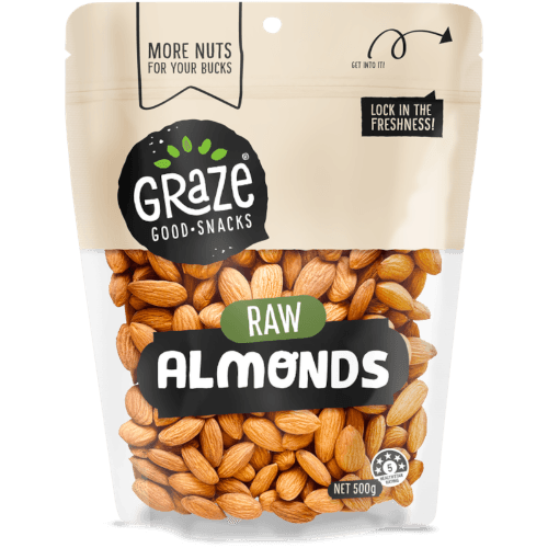 Graze Raw Almonds