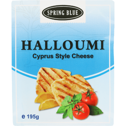 Spring Blue Natural Halloumi Cheese