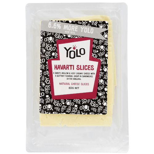 Yolo Havarti Cheese Slices
