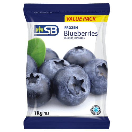 SB Frozen Blueberries 1 kg