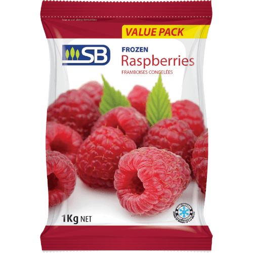 SB Frozen Raspberries Value Pack