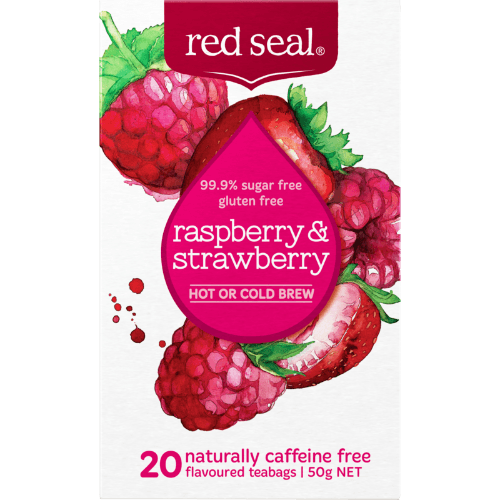 Red Seal Raspberry & Strawberry Tea Bags