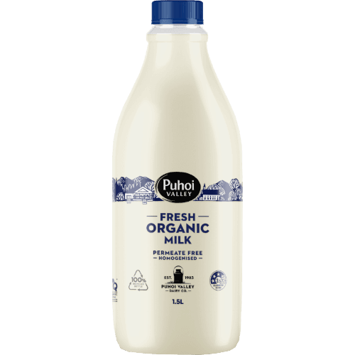 Puhoi Valley Fresh Organic Milk