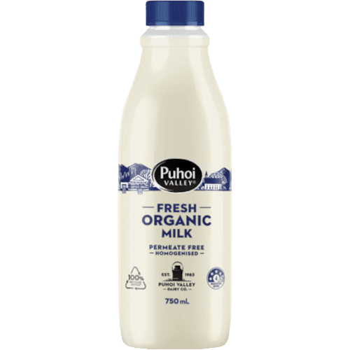 Puhoi Valley Fresh Organic Milk