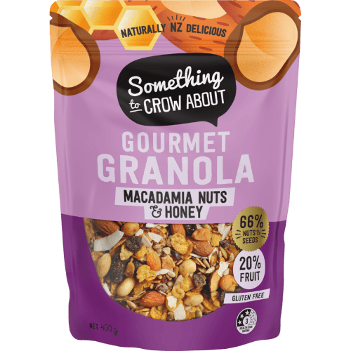 Something to Crow About Macadamia Nuts & Honey Gourmet Granola