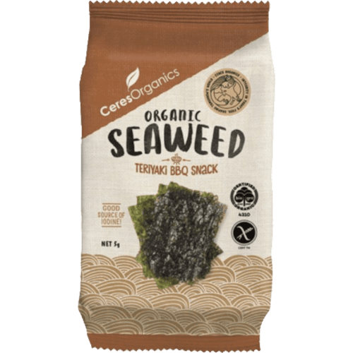 Ceres Organics Organic Seaweed Teriyaki Snack
