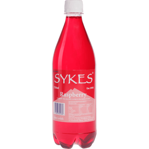 Sykes Raspberry Cordial 750 mL