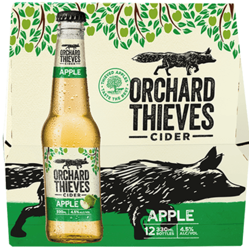 Orchard Thieves Apple Cider Bottles