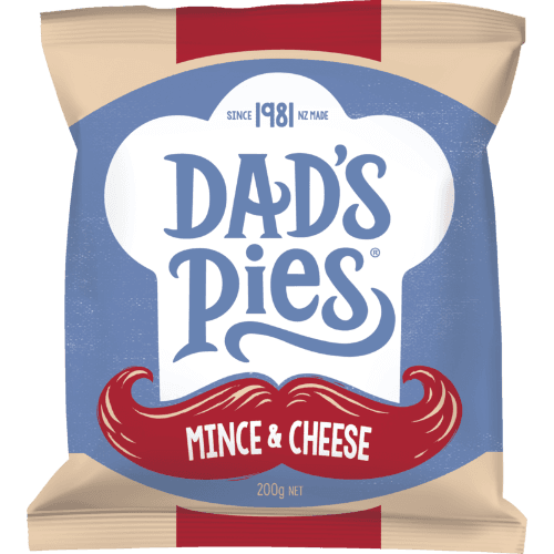 Dad's Pies Mince & Cheese Pie