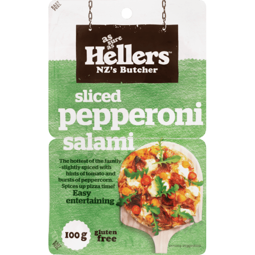Hellers Sliced Pepperoni Salami