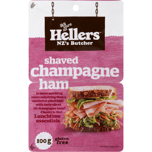 Hellers Shaved Champagne Leg Ham